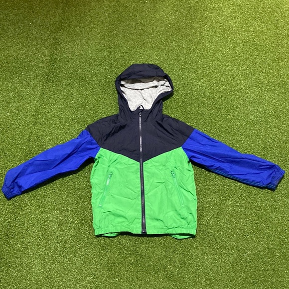 GAP Boys full zip rain/ spring jacket with hood zip pockets - Picture 1 of 7